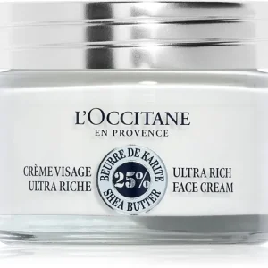 Vásárlói kedvenc L’OccitaneShea Butter Ultra Rich Face Cream tápláló arckrém