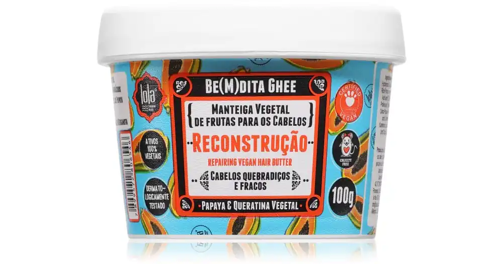 Lola CosmeticsBE(M)DITA GHEE RECONSTRUÇÃO helyreállító hajpakolás töredezett, károsult hajra Végkiárusítás