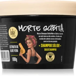 Nézd meg most Lola CosmeticsMorte Súbita Shampoo Sólido tisztító sampon peeling hatással