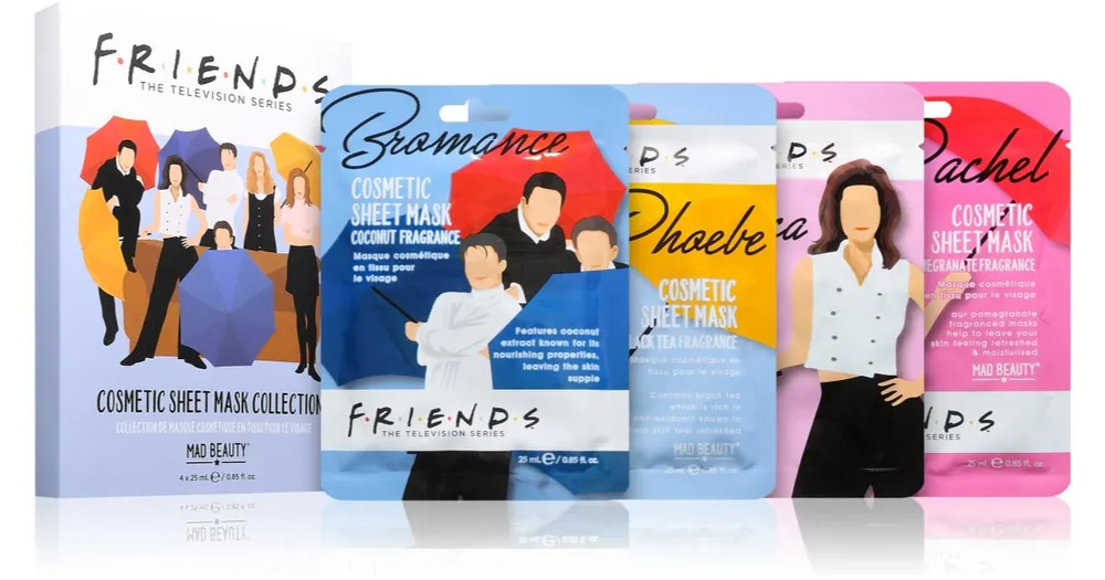 Mad BeautyFriends fátyolmaszk szett Vásárlói kedvenc