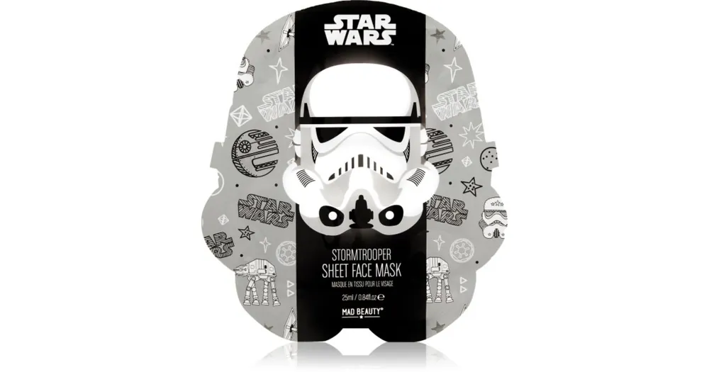 Mad BeautyStar Wars Storm Trooper hidratáló gézmaszk zöld tea kivonattal Nézd meg most
