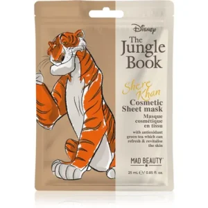 Nézd meg most Mad BeautyThe Jungle Book Sheet Mask - Shere Khan arcmaszk
