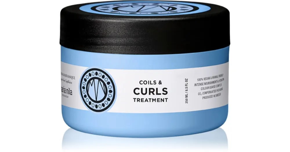 Legnépszerűbb Maria NilaCoils & Curls Treatment Mask tápláló maszk a hullámos és göndör hajra