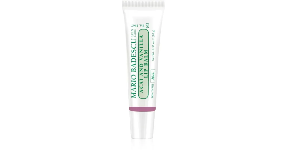 Árcsökkenés Mario BadescuAcai and Vanilla Lip Balm hidratáló ajakbalzsam