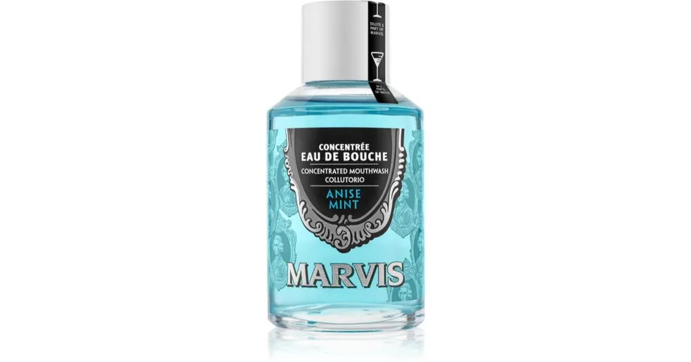 MarvisConcentrated Mouthwash koncentrált szájvíz a friss leheletért Biztonságos vásárlás