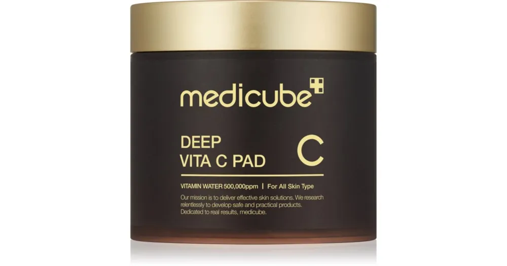 Szuper ajánlat medicubeDeep Vita C Pad Intenzív revitalizáló párnák az élénk és kisimított arcbőrért