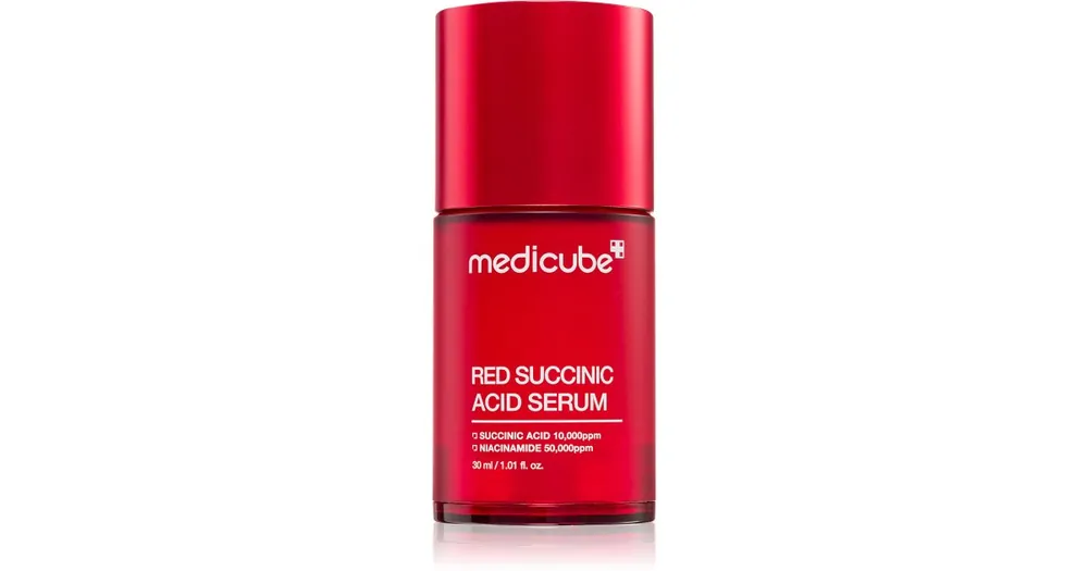Szuper akció medicubeRed Succinic Acid Serum élénkítő szérum hidratáló hatással
