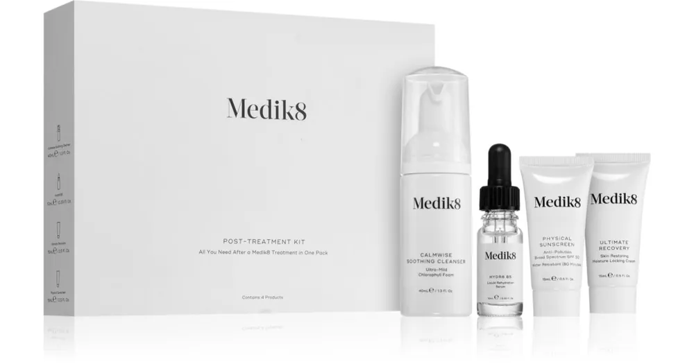 Utolsó esély Medik8Post-Treatment Kit ajándékszett hölgyeknek