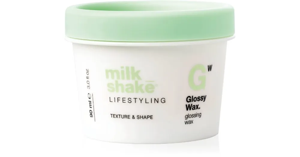 Vedd meg online milk_shake®Lifestyling Glossy Wax hafixáló wax a fénylő hajért