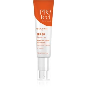Árcsökkenés MiraculumDermo-Shield Protect ápoló nappali krém SPF 50