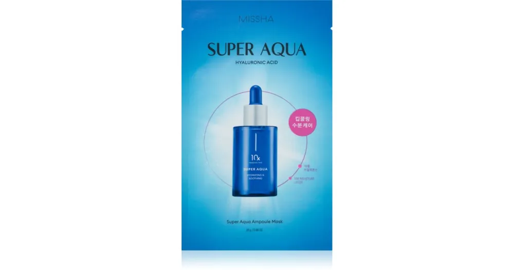 MisshaSuper Aqua 10 Hyaluronic Acid hidratáló gézmaszk Outlet