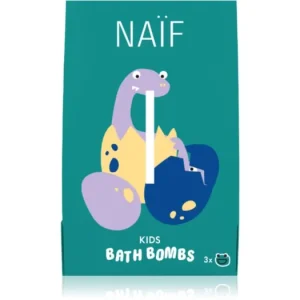 Újdonság NaifKids Bath Bombs fürdőgolyó gyermekeknek