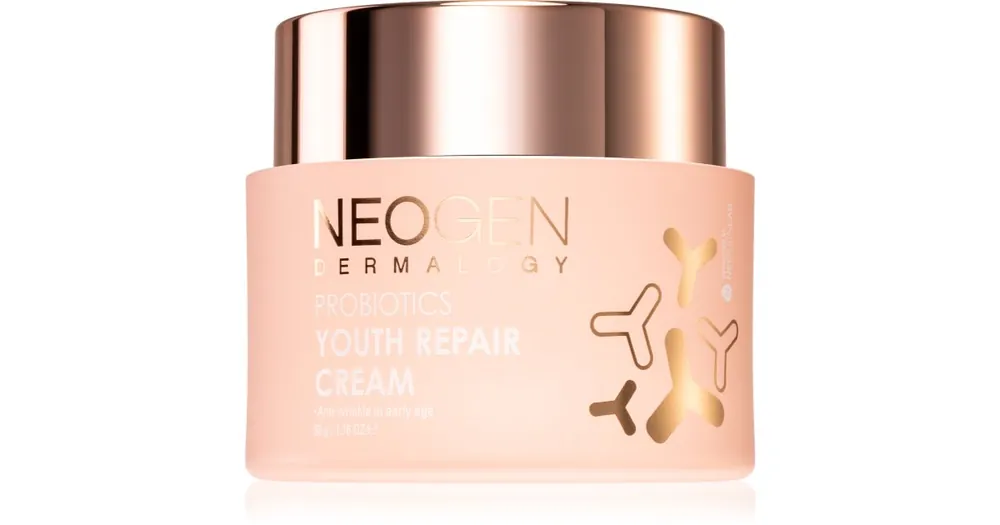 Neogen DermalogyProbiotics Youth Repair Cream gyengéd feszesítő krém a bőröregedés első jeleinek eltüntetésére Gyors kiszállítás