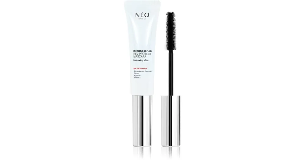 Kiárusítás NEO MAKE UPIntense Serum HEV Protect Mascara dúsító szempillaspirál