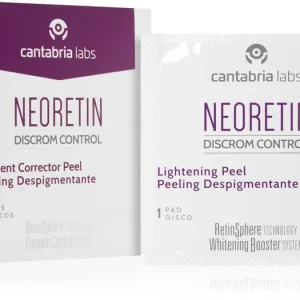 NeoretinDiscrom control Lightening Peel enzimatikus peeling glikolsavval Exkluzív ajánlat