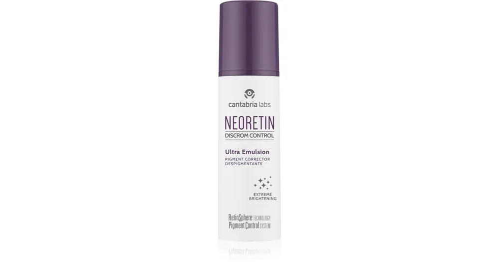 Gyors szállítás NeoretinDiscrom control Ultra Emulsion konnyű nappali emulzió a pigment foltok ellen