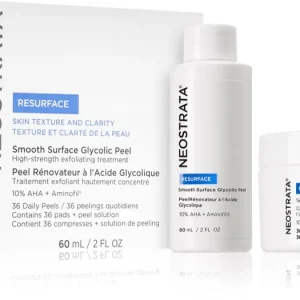 NeoStrataResurface Smooth Surface Glycolic Peel egylépéses peeling otthoni használatra A.H.A.-val (Alpha Hydroxy Acids) Vedd meg most