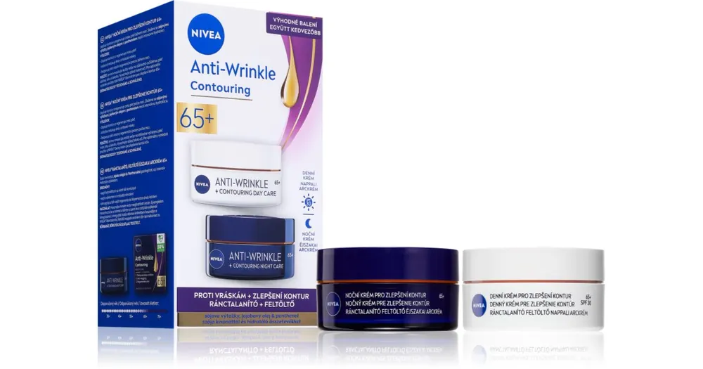 NIVEAAnti-Wrinkle Contouring takarékos kiszerelés a vonalak kisimítására 65+ Biztonságos fizetés