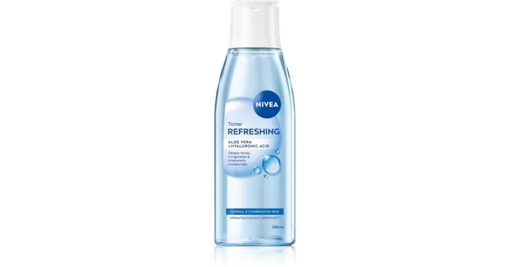 Árcsökkenés NIVEAFace Cleansing tisztító arcvíz normál és kombinált bőrre