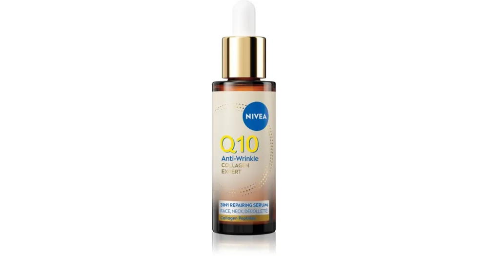 NIVEAQ10 Anti-Wrinkle Collagen Expert ránctalanító szérum kollagénnel Biztonságos fizetés