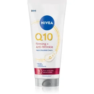 NIVEAQ10 Firming + Anti-Wrinkle feszesítő krém nyakra és dekoltázsra Korlátozott ajánlat