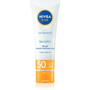 NIVEASUN Sensitive ápoló arckrém az érzékeny arcbőrre Korlátozott ajánlat