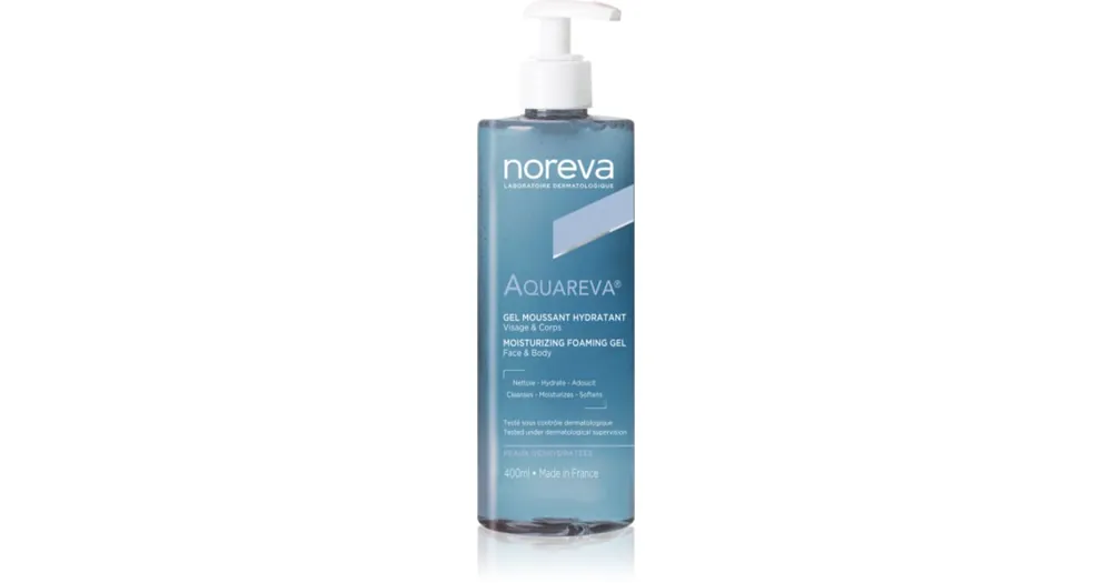 Biztonságos fizetés NorevaAquareva Moisturizing Foaming Gel tisztító habzó gél