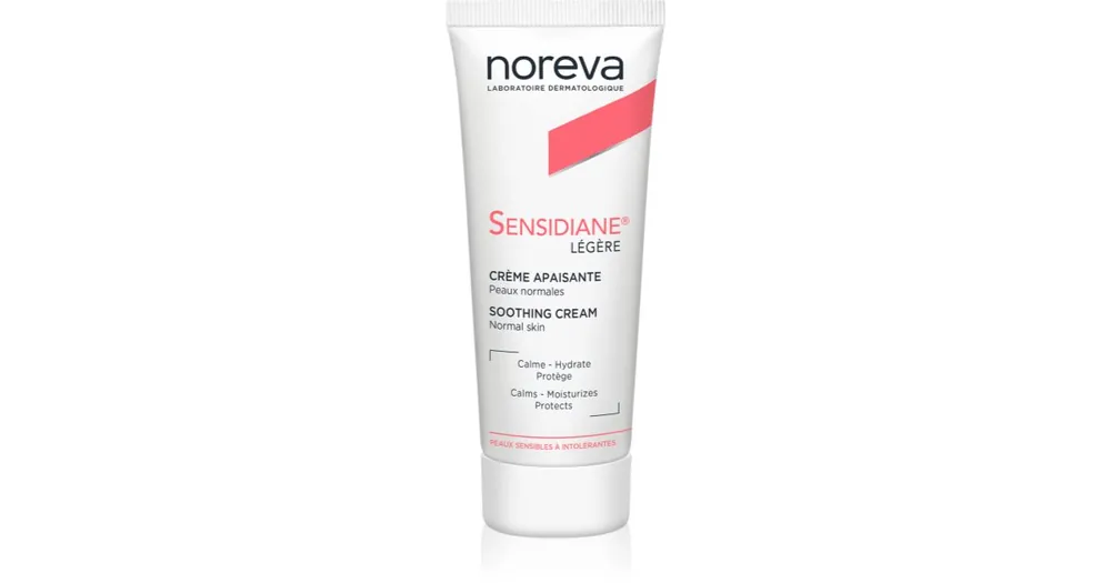 NorevaSensidiane Light Soothing Cream Könnyű, enyhítő krém az érzékeny arcbőrre Akció