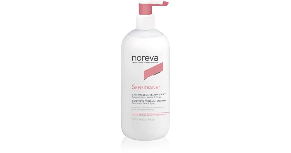 Legkelendőbb NorevaSensidiane Soothing Micellar Lotion festéklemosó micellás gél