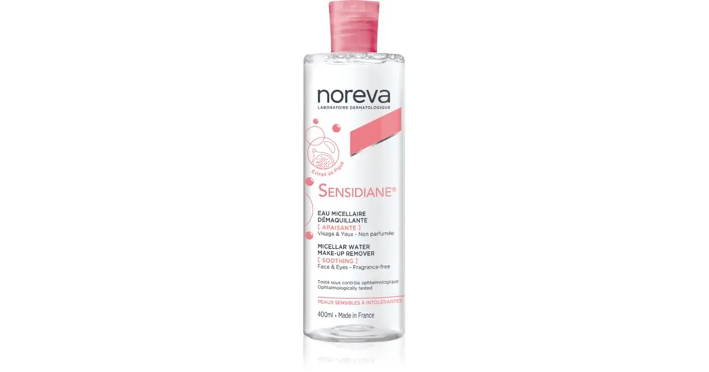 NorevaSensidiane Soothing Micellar Water nyugtató micellás víz Legnépszerűbb