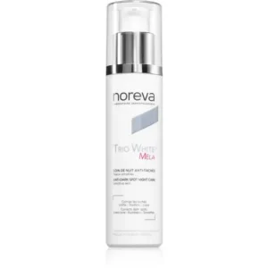 Legkelendőbb NorevaTrio White Mela Anti-Dark Spot Night Care éjszakai krém a pigment foltok ellen