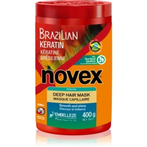 Expressz szállítás NovexBrazilian Keratin helyreállító hajpakolás töredezett, károsult hajra