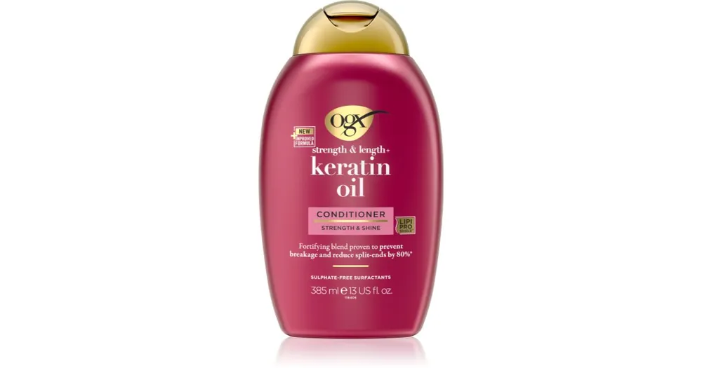 Végkiárusítás OGXKeratin Oil erősítő kondicionáló keratinnal és argán olajjal