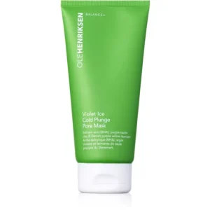 Expressz szállítás OLEHENRIKSENBalance+ Violet Ice Cold Plunge Pore Mask detoxikáló és tisztító maszk