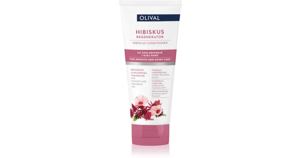 OlivalHibiscus regeneráló kondicionáló a fénylő és selymes hajért Szezonális akció