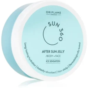 OriflameSun 360 hűsítő napozás utáni gél testre és arcra Árcsökkenés