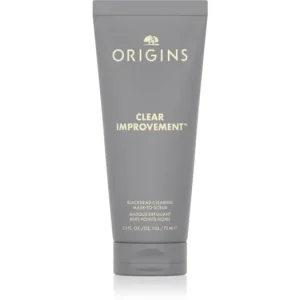 Prémium OriginsClear Improvement® Blackhead Clearing Mask-To-Scrub mitesszerek elleni pórustisztító maszk