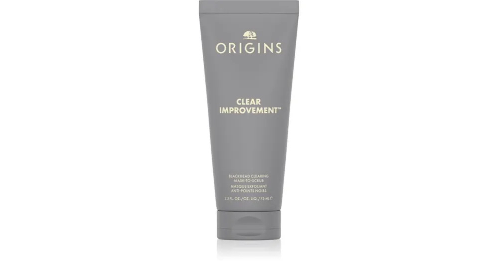 Prémium OriginsClear Improvement® Blackhead Clearing Mask-To-Scrub mitesszerek elleni pórustisztító maszk