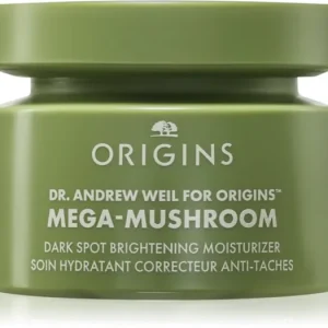 OriginsDr. Andrew Weil for Origins™ Mega-Mushroom Dark Spot Moisturizer Egységesítő hidratáló krém a bőr tökéletlenségei ellen Expressz kézbesítés
