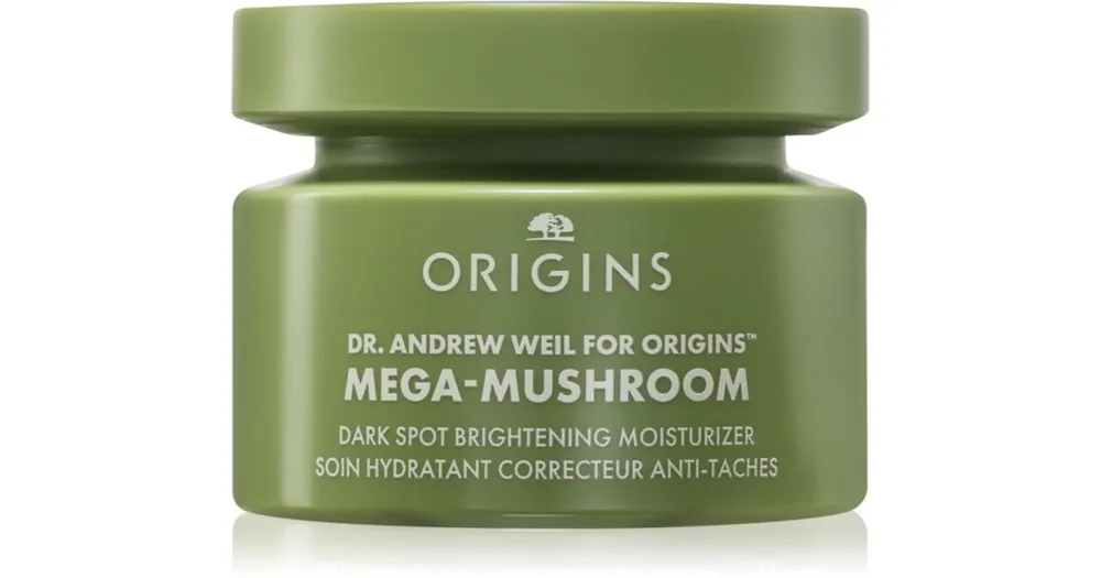 OriginsDr. Andrew Weil for Origins™ Mega-Mushroom Dark Spot Moisturizer Egységesítő hidratáló krém a bőr tökéletlenségei ellen Expressz kézbesítés