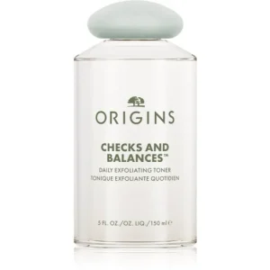Kiárusítás OriginsChecks and Balances™ Daily Exfoliating Toner gyengéd bőrhámlasztó tonik