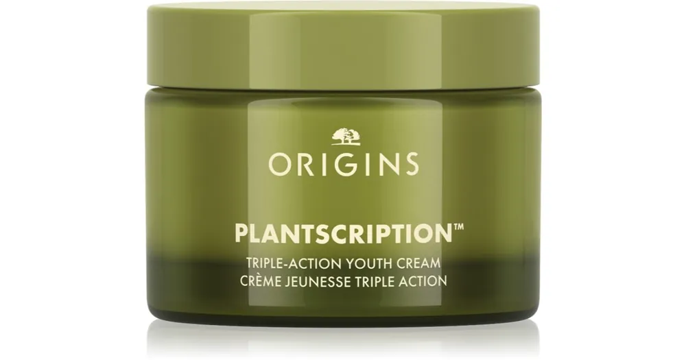 Biztonságos fizetés OriginsPlantscription™ Triple Action Youth Cream öregedés elleni hidratáló krém