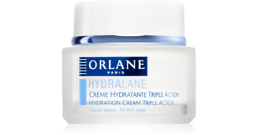 OrlaneHydralane Hydrating Cream Triple Action mélyen hidratáló krém hialuronsavval Biztonságos fizetés