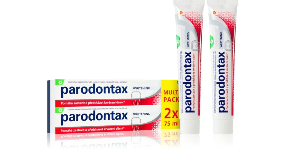 ParodontaxWhitening fehérítő fogkrém ínyvérzés ellen Azonnali szállítás