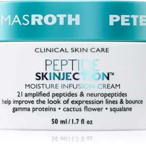 Szuper ajánlat Peter Thomas RothPeptide Skinjection™ Moisture Infusion Cream Refillable kisimító és hidratáló krém peptidekkel