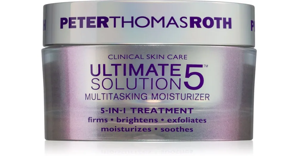 Utolsó esély Peter Thomas RothUltimate Solution 5 Multitasking Moisturizer gazdag hidratáló krém Nappali és éjjeli ápolás