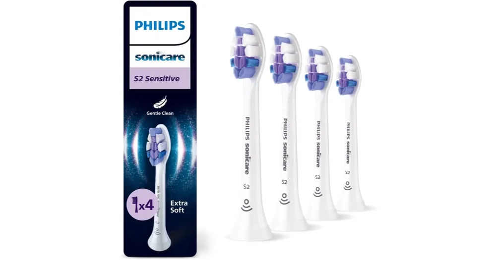 PhilipsSonicare Sensitive HX6054/87 csere fejek a fogkeféhez Legkelendőbb