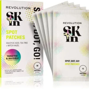 Azonnal elérhető Revolution SkincareSkindividual Clearly Clarify Spot, Dot, Go! Salicylic Acid Spot Patches tapasz problémás bőrre pattanások ellen
