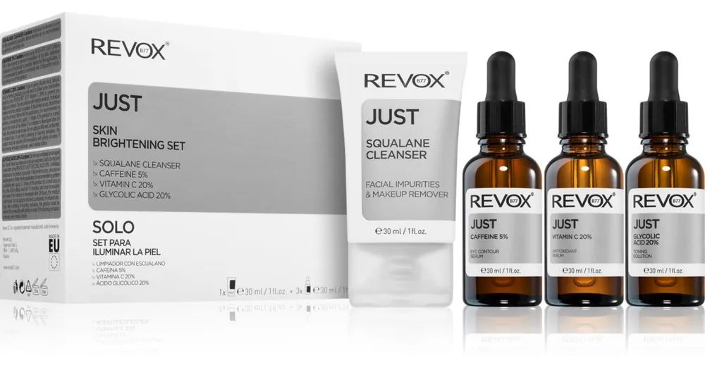 Kiárusítás Revox B77JUST Skin Brightening Set szett az élénk bőrért