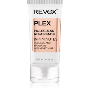 Nézd meg most Revox B77PLEX Molecular Repair Mask öblítést nem igénylő megújító pakolás hajra